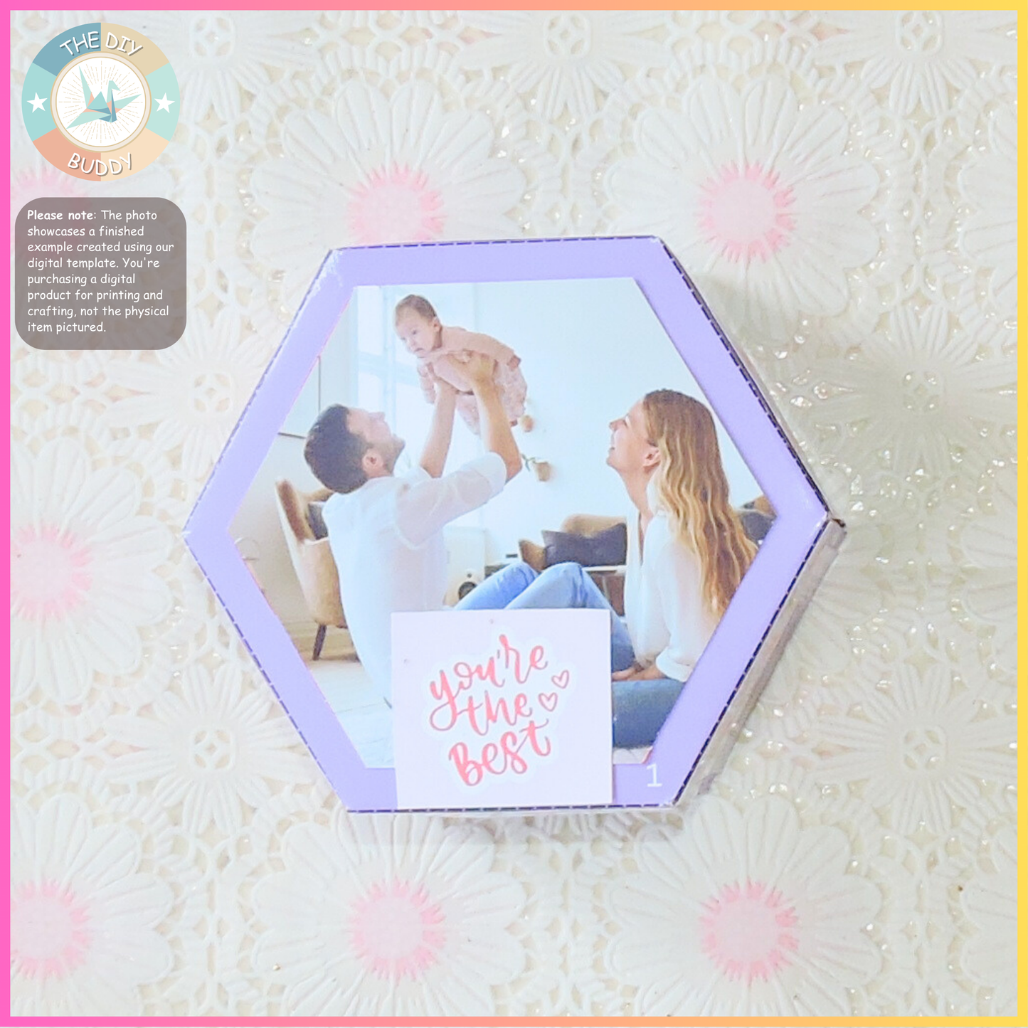 Hexagonal surprise love box