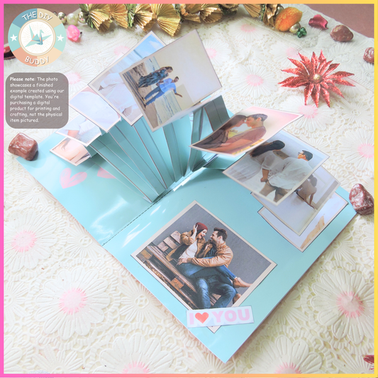 Pop-up romantic card