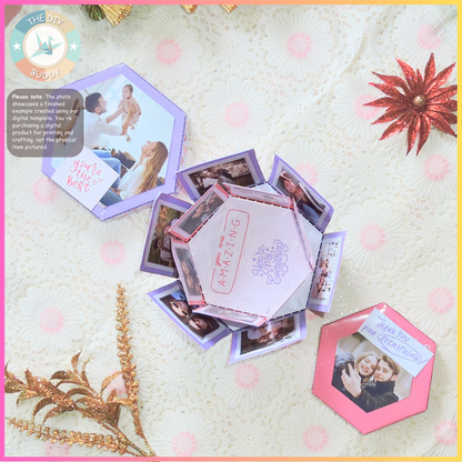 Hexagonal surprise love box